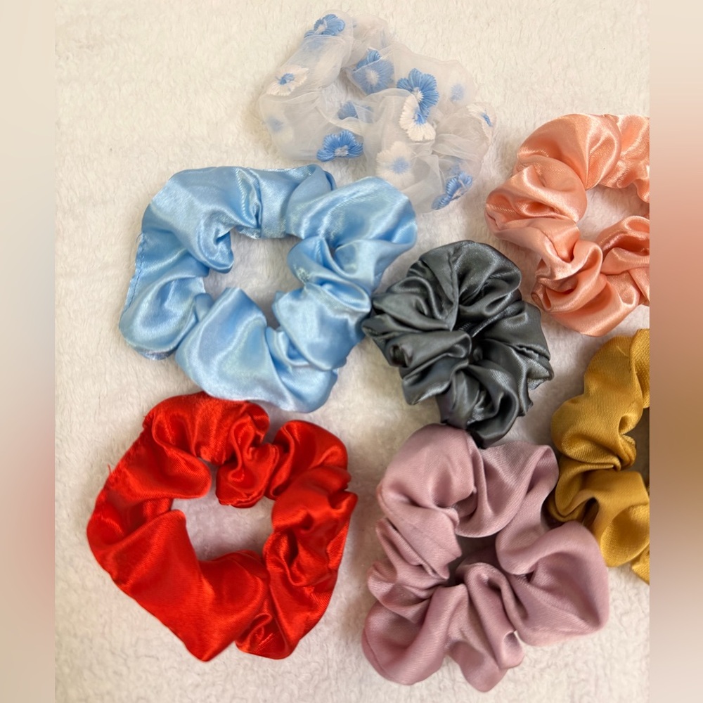 silky scrunchies bundle - Picture 2 of 3